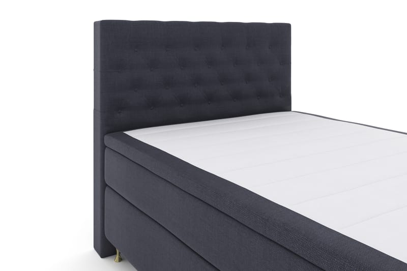 Select No 4 Komplett Sengepakke 140x200 Fast - Blå/Gullben - Møbler - Senger - Komplett sengepakke