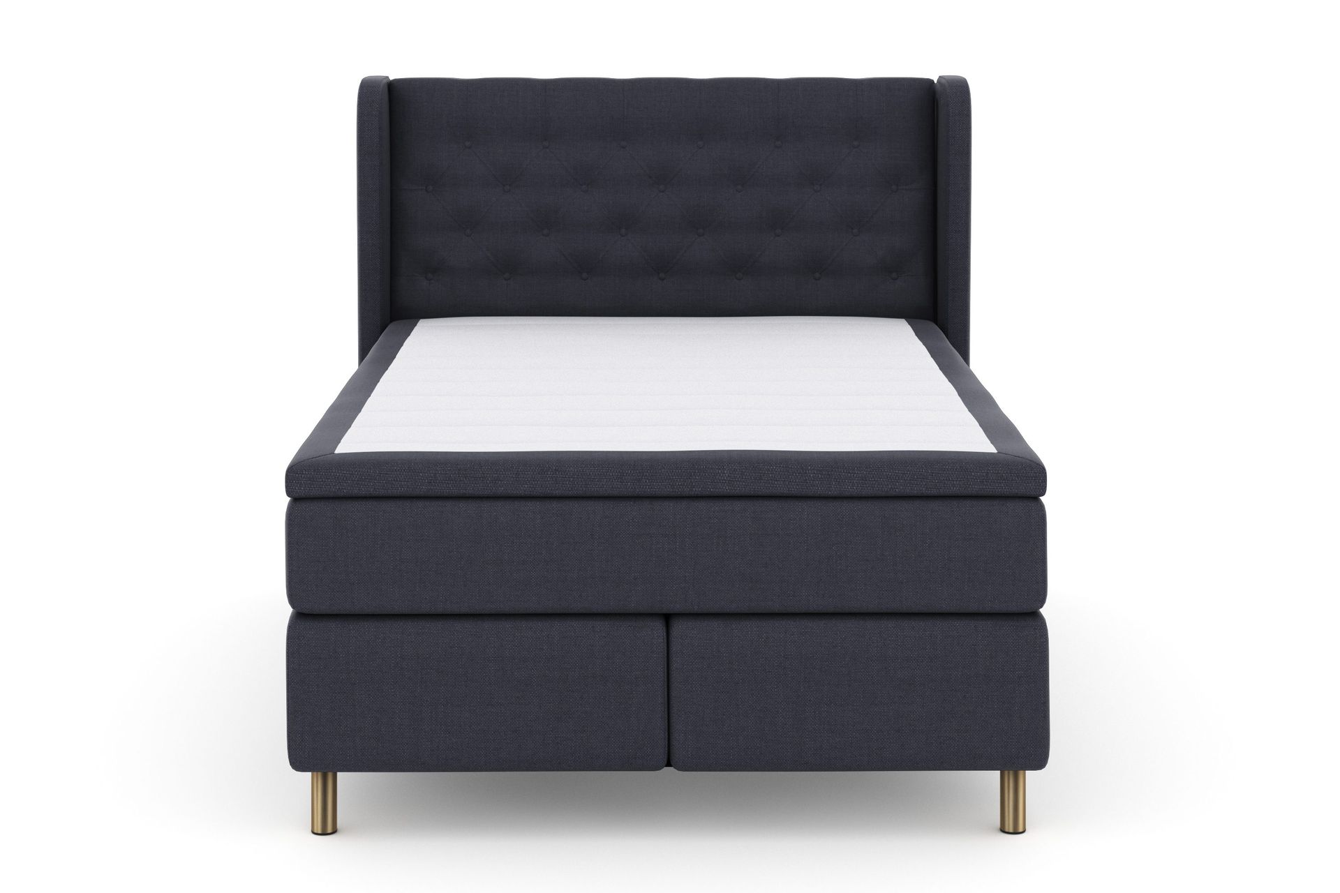 Select No 4 Komplett Sengepakke 140x200 Fast - Blå/Kobberben