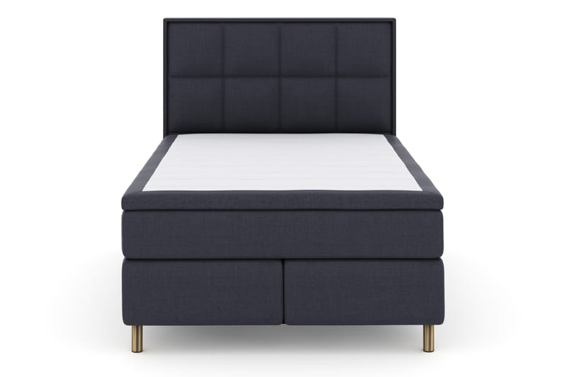 Select No 4 Komplett Sengepakke 140x200 Fast - Blå/Kobberben - Møbler - Senger - Komplett sengepakke