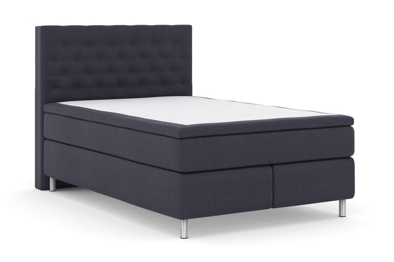 Select No 4 Komplett Sengepakke 140x200 Fast - Blå/Kobberben - Møbler - Senger - Komplett sengepakke