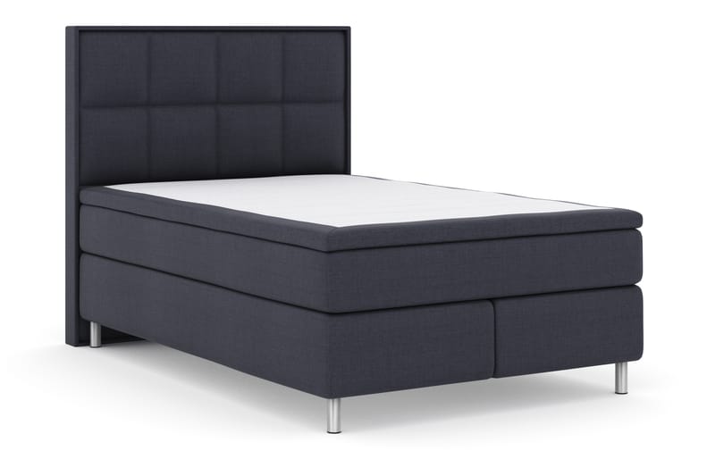Select No 4 Komplett Sengepakke 140x200 Fast - Blå/Kobberben - Møbler - Senger - Komplett sengepakke