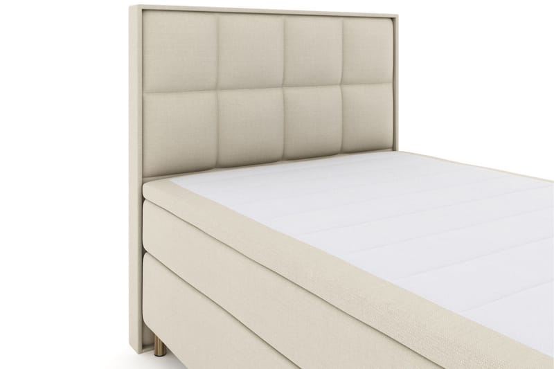 Select No 4 Komplett Sengepakke 140x200 Fast/Medium - Beige/Kobberben - Komplett sengepakke - Kontinentalsenger - Dobbeltsenger