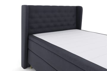 Select No 4 Komplett Sengepakke 140x200 Fast/Medium - Blå/Gullben - Møbler - Senger - Kontinentalsenger