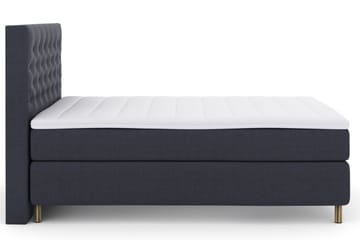 Select No 4 Komplett Sengepakke 140x200 Fast/Medium - Blå/Kobberben - Møbler - Senger - Komplett sengepakke