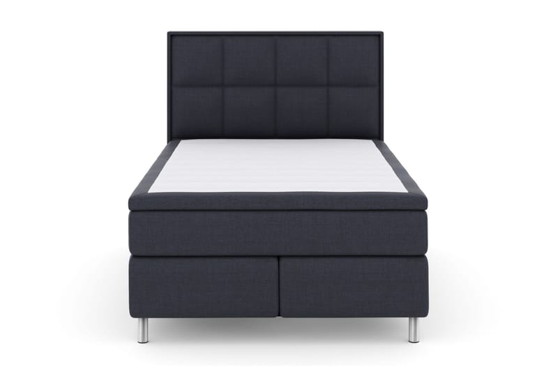 Select No 4 Komplett Sengepakke 140x200 Fast/Medium - Blå/Metallben - Møbler - Senger - Komplett sengepakke