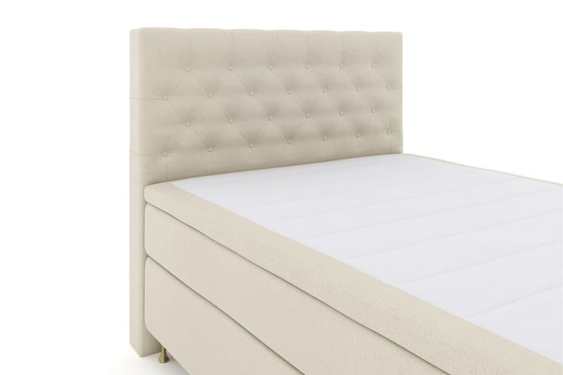 Select No 4 Komplett Sengepakke 160x200 Fast - Beige/Gullben - Komplett sengepakke - Kontinentalsenger - Dobbeltsenger