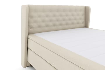 Select No 4 Komplett Sengepakke 180x200 Fast - Beige/V-formede Metallben - Møbler - Senger - Komplett sengepakke