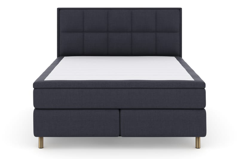 Select No 4 Komplett Sengepakke 180x200 Fast - Blå/Kobberben - Møbler - Senger - Kontinentalsenger