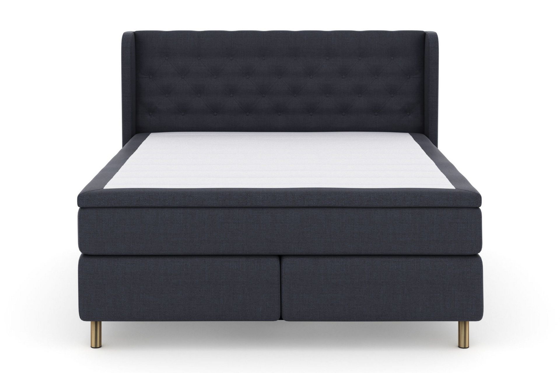 Select No 4 Komplett Sengepakke 180x200 Fast/Medium - Blå/Kobberben