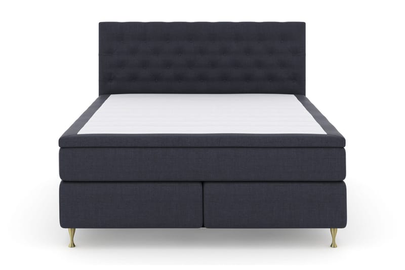 Select No 4 Kontinentalseng 180x200 Fast/Medium - Blå/Gullben - Møbler - Senger - Kontinentalsenger