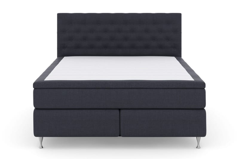 Select No 4 Kontinentalseng 210x210 Fast - Blå/Sølvben - Møbler - Senger - Kontinentalsenger