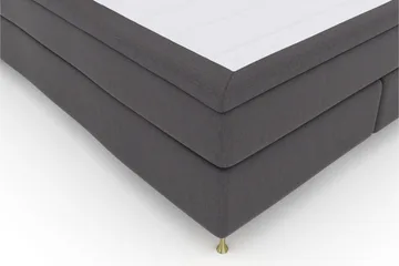 Select No 4 Kontinentalseng 210x210 Medium - Mørkegrå/Gullben - Møbler - Senger - Kontinentalsenger