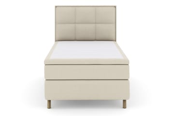 Select No 5 Komplett Sengepakke 120x200 Fast Lateks - Beige/Kobberben - Møbler - Senger - Komplett sengepakke