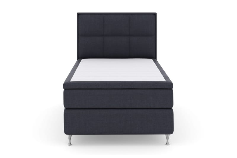 Select No 5 Komplett Sengepakke 120x200 Fast Lateks - Blå/Sølvben - Møbler - Senger - Komplett sengepakke