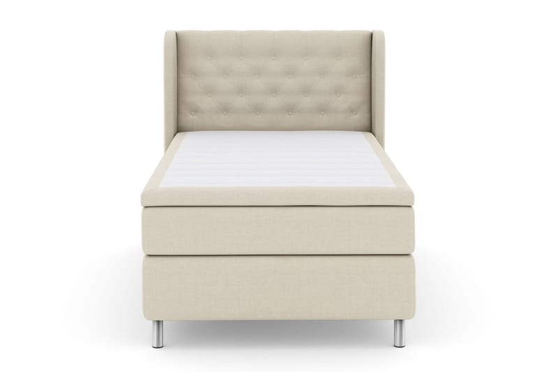 Select No 5 Komplett Sengepakke 120x200 Fast Watergel - Beige/Metallben - Møbler - Senger - Kontinentalsenger