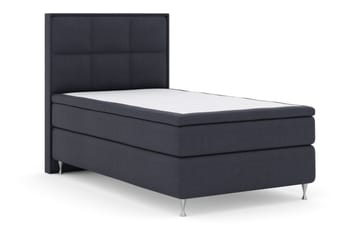 Select No 5 Komplett Sengepakke 120x200 Fast Watergel - Blå/Sølvben - Møbler - Senger - Komplett sengepakke