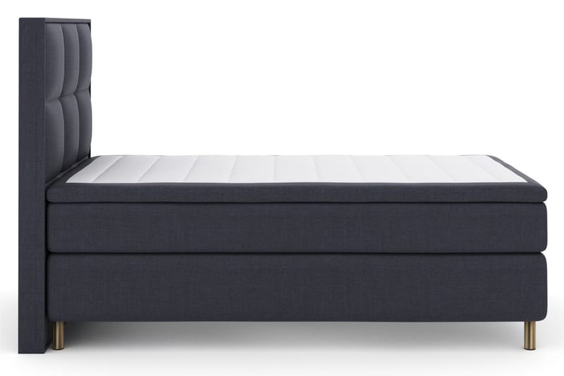 Select No 5 Komplett Sengepakke 120x200 Medium Watergel - Blå/Metallben - Møbler - Senger - Komplett sengepakke
