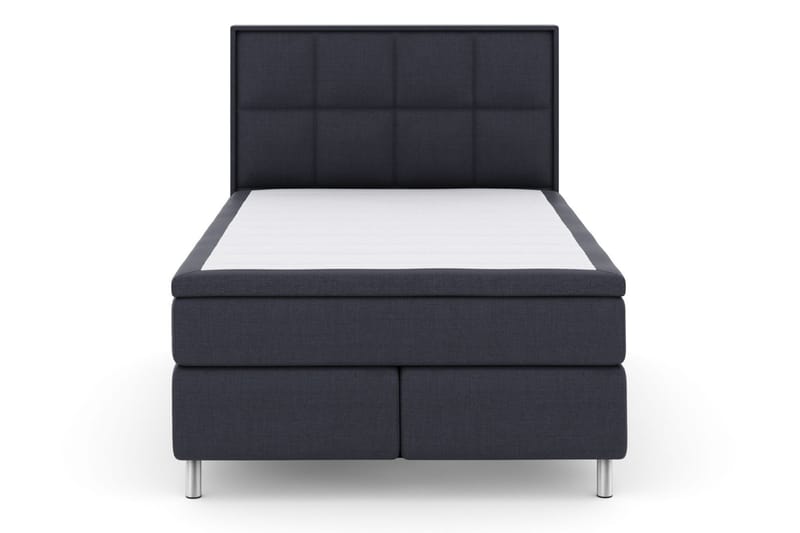 Select No 5 Komplett Sengepakke 140x200 Fast Lateks - Blå/Metallben - Møbler - Senger - Komplett sengepakke