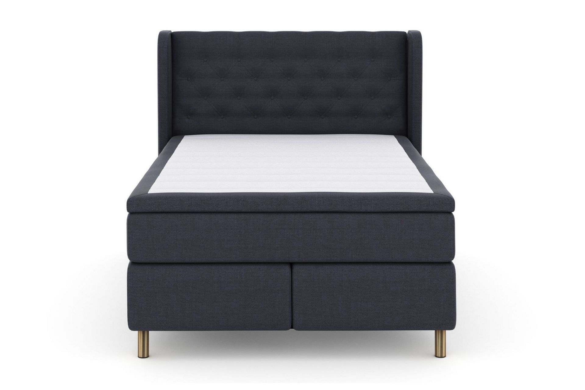 Select No 5 Komplett Sengepakke 140x200 Fast/Medium Lateks - Blå/Kobberben