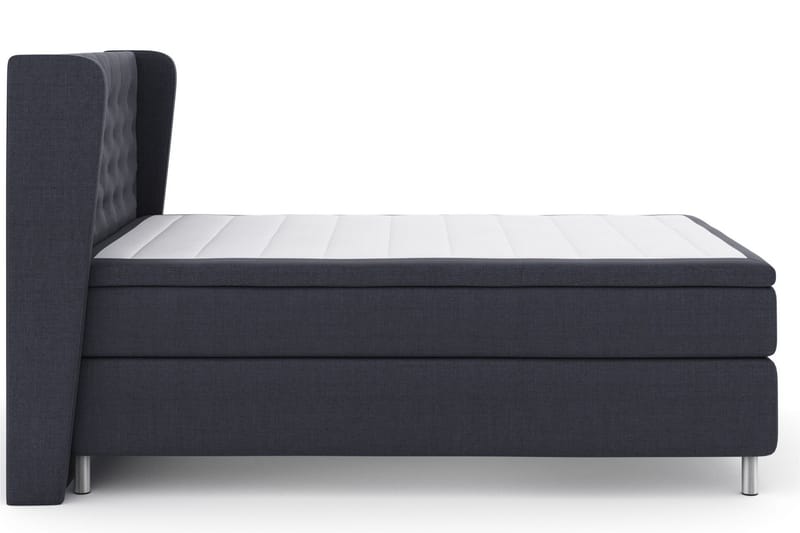 Select No 5 Komplett Sengepakke 140x200 Fast/Medium Lateks - Blå/Kobberben - Møbler - Senger - Komplett sengepakke