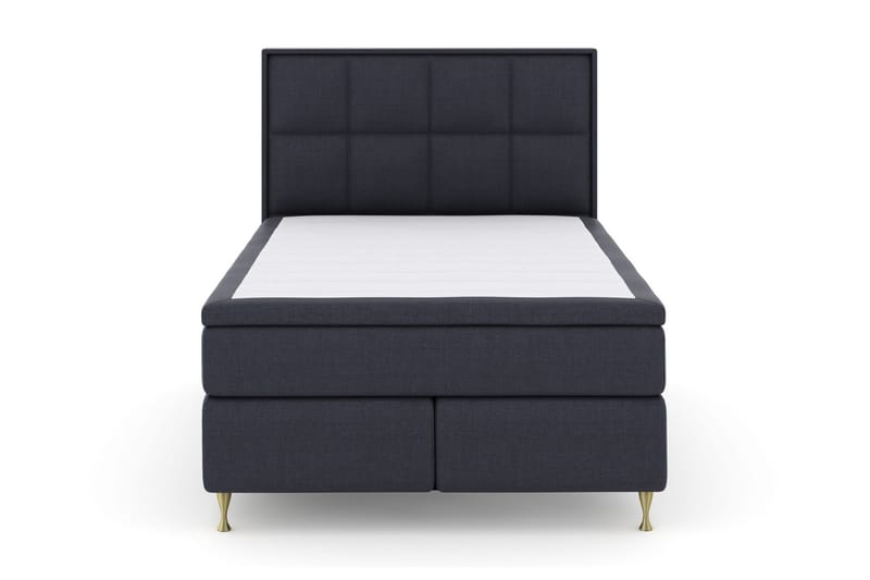 Select No 5 Komplett Sengepakke 140x200 Fast/Medium Watergel - Blå/Gullben - Møbler - Senger - Komplett sengepakke