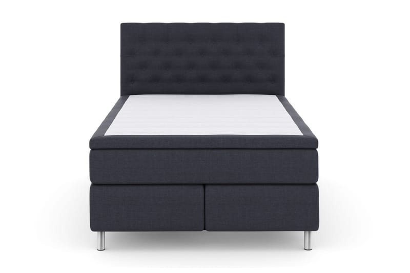 Select No 5 Komplett Sengepakke 140x200 Fast/Medium Watergel - Blå/Metallben - Møbler - Senger - Komplett sengepakke