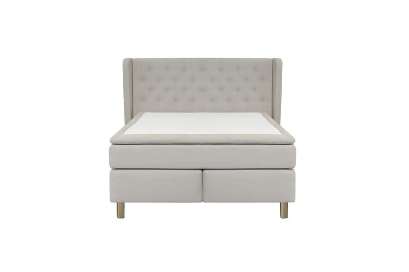Select No 5 Komplett Sengepakke 140x200 Medium Lateks - Beige/Kobberben - Møbler - Senger - Kontinentalsenger