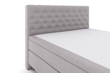 Select No 5 Komplett Sengepakke 160x200 Fast Lateks - Lysegrå/Gullben - Møbler - Senger - Komplett sengepakke