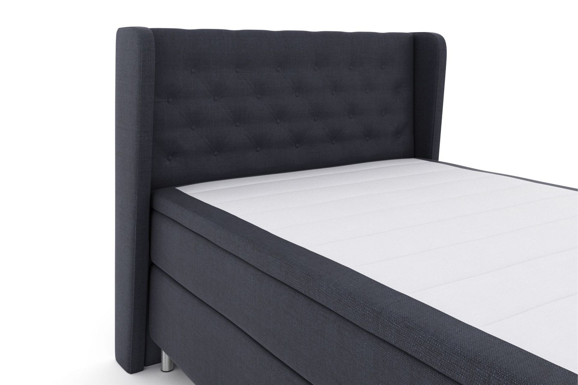Select No 5 Komplett Sengepakke 160x200 Fast Watergel - Blå/Kobberben - Møbler - Senger - Komplett sengepakke