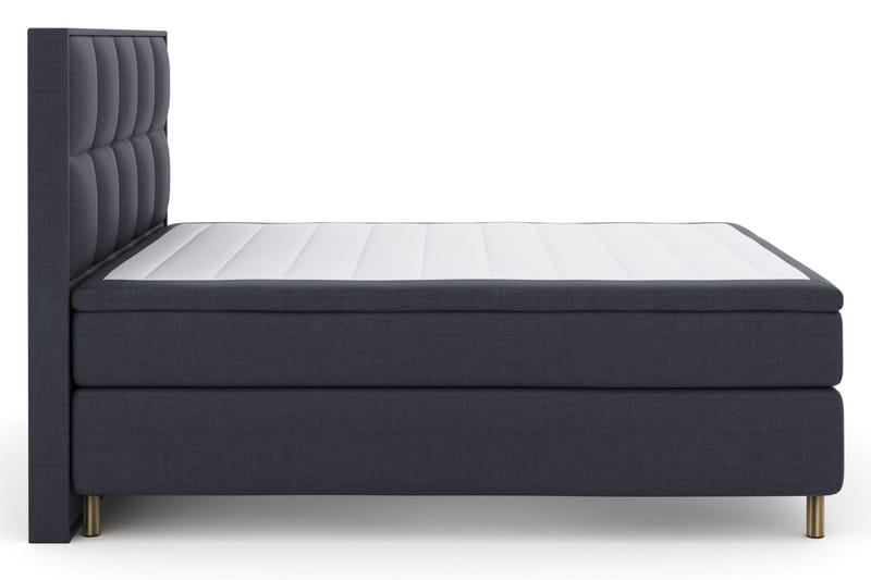 Select No 5 Komplett Sengepakke 180x200 Fast Lateks - Blå/Kobberben - Møbler - Senger - Komplett sengepakke