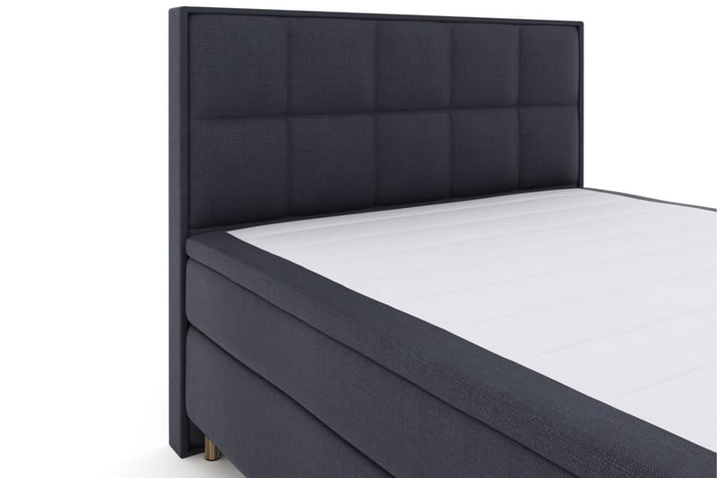 Select No 5 Komplett Sengepakke 180x200 Fast Lateks - Blå/Kobberben - Møbler - Senger - Komplett sengepakke