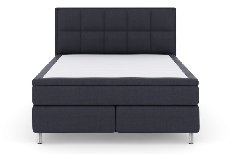 Select No 5 Komplett Sengepakke 180x200 Medium Lateks - Blå/Metallben - Møbler - Senger - Komplett sengepakke