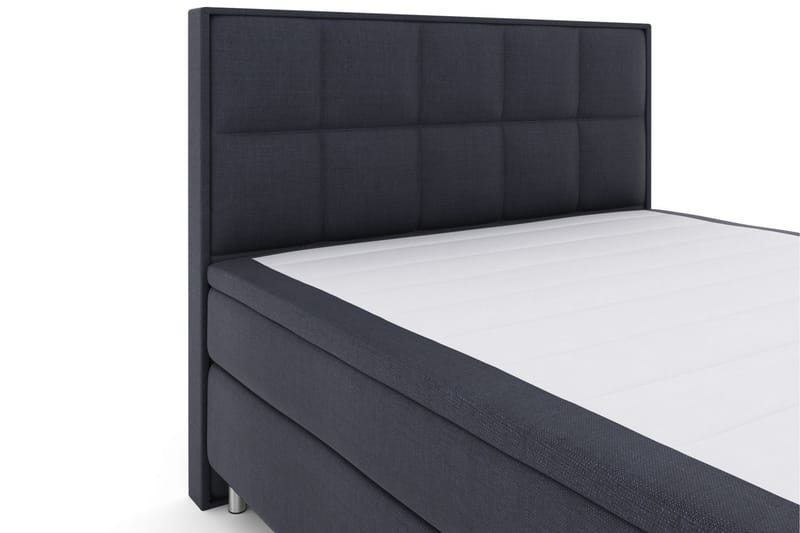Select No 5 Komplett Sengepakke 180x200 Medium Lateks - Blå/Metallben - Møbler - Senger - Komplett sengepakke
