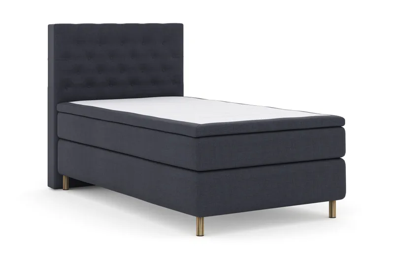 Select No 5 Kontinentalseng 120x200 Fast Lateks - Blå/Kobberben - Møbler - Senger - Kontinentalsenger