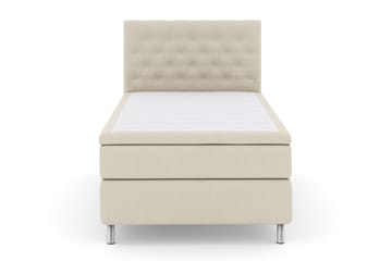 Select No 5 Kontinentalseng 120x200 Medium Lateks - Beige/Metallben - Møbler - Senger - Kontinentalsenger