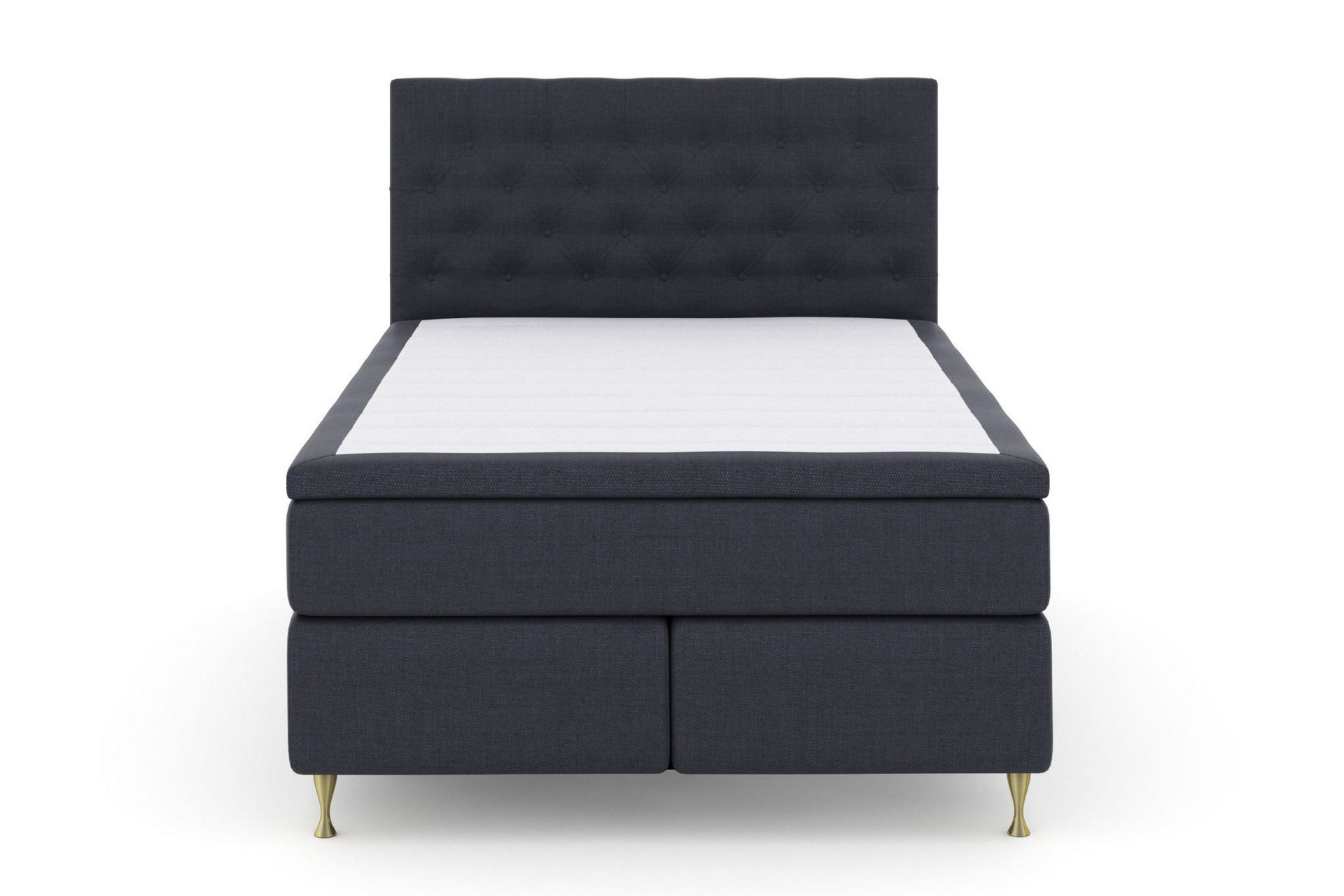 Select No 5 Kontinentalseng 140x200 Fast/Medium Lateks - Blå/Gullben