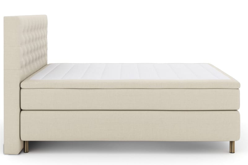 Select No 5 Kontinentalseng 180x200 Medium Lateks - Beige/Kobberben - Møbler - Senger - Kontinentalsenger