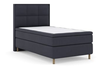 Select No 6 Komplett Sengepakke 120x200 Fast Lateks/Memory - Blå/Kobberben - Møbler - Senger - Komplett sengepakke
