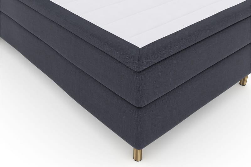Select No 6 Komplett Sengepakke 120x200 Fast Memory/Pocket - Blå/Kobberben - Møbler - Senger - Komplett sengepakke