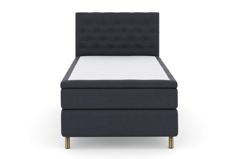 Select No 6 Komplett Sengepakke 120x200 Fast Memory/Pocket - Blå/Kobberben - Møbler - Senger - Komplett sengepakke