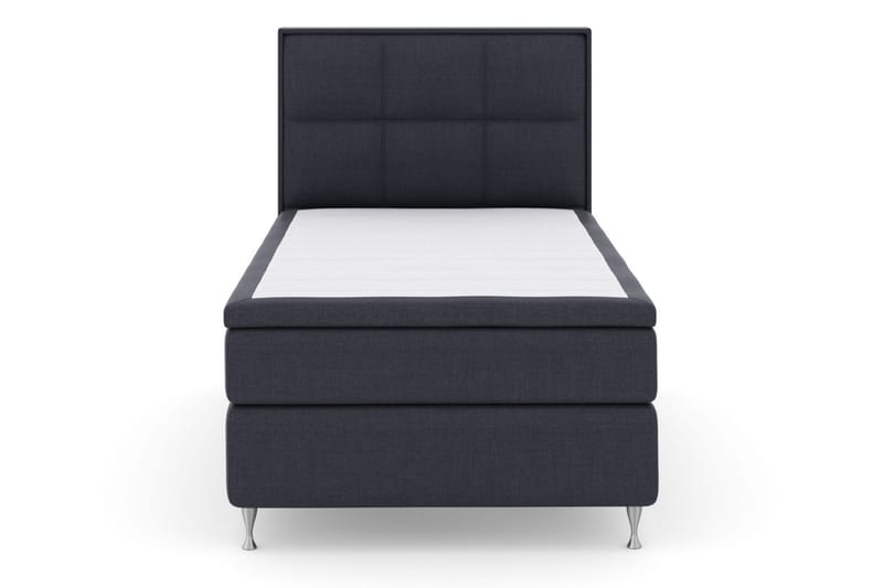 Select No 6 Komplett Sengepakke 120x200 Fast Memory/Pocket - Blå/Sølvben - Møbler - Senger - Kontinentalsenger