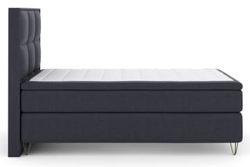 Select No 6 Komplett Sengepakke 120x200 Fast Memory/Pocket - Blå/V-formede Metallben - Møbler - Senger - Komplett sengepakke
