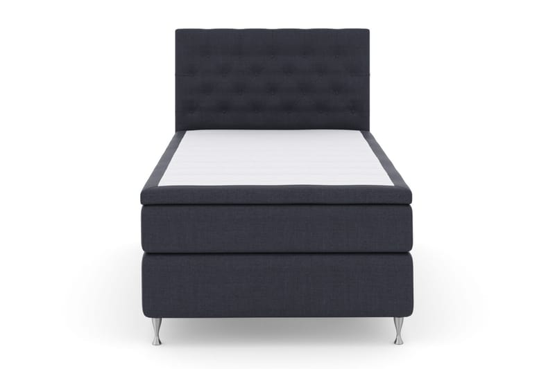 Select No 6 Komplett Sengepakke 120x200 Fast Watergel - Blå/Sølvben - Møbler - Senger - Komplett sengepakke