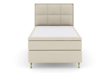 Select No 6 Komplett Sengepakke 120x200 Medium Lateks/Memory - Beige/Gullben - Møbler - Senger - Komplett sengepakke