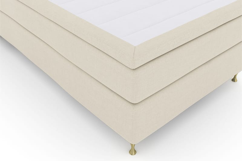 Select No 6 Komplett Sengepakke 120x200 Medium Lateks/Memory - Beige/Gullben - Møbler - Senger - Kontinentalsenger