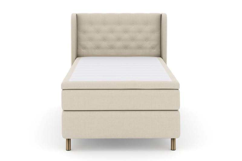 Select No 6 Komplett Sengepakke 120x200 Medium Lateks/Memory - Beige/Kobberben - Møbler - Senger - Kontinentalsenger