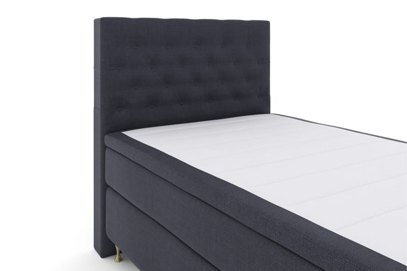 Select No 6 Komplett Sengepakke 120x200 Medium Lateks/Memory - Blå/Gullben - Møbler - Senger - Komplett sengepakke