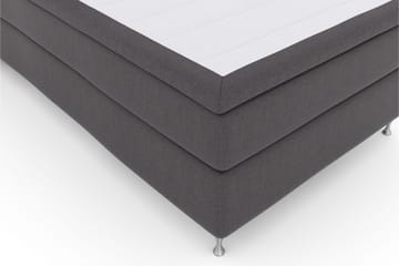 Select No 6 Komplett Sengepakke 120x200 Medium Lateks/Memory - Mørkegrå/Sølvben - Møbler - Senger - Komplett sengepakke