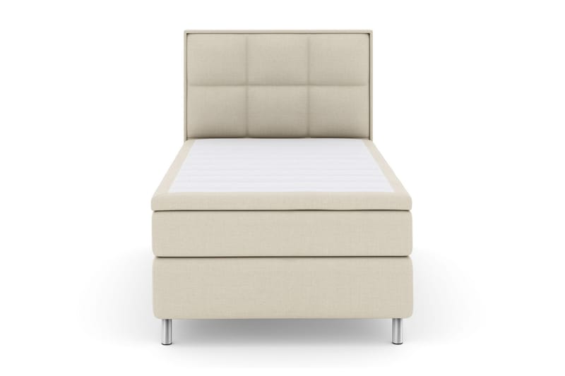 Select No 6 Komplett Sengepakke 120x200 Medium Memory/Pocket - Beige/Metallben - Møbler - Senger - Komplett sengepakke