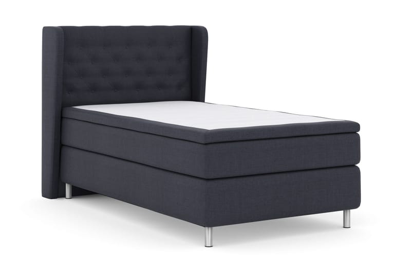 Select No 6 Komplett Sengepakke 120x200 Medium Watergel - Blå/Metallben - Møbler - Senger - Komplett sengepakke